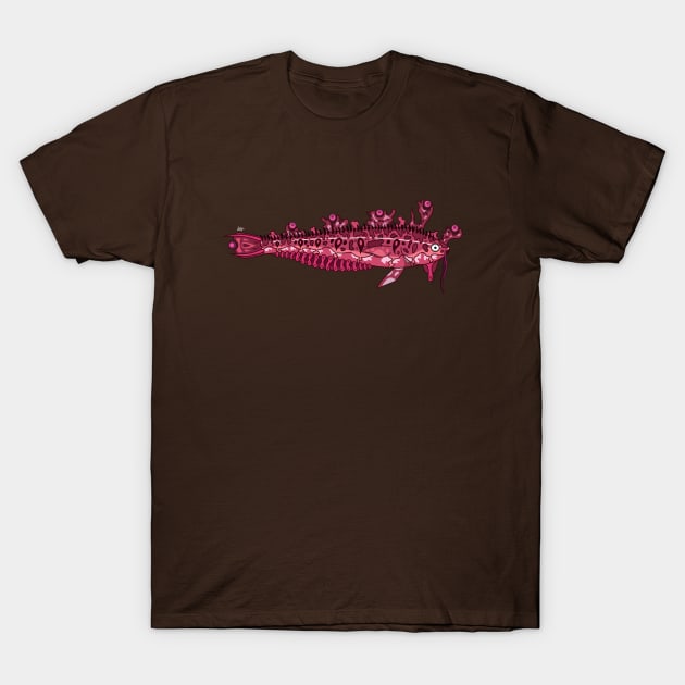 Fissure-Scaled Kelpfish T-Shirt by Munchbud Ink